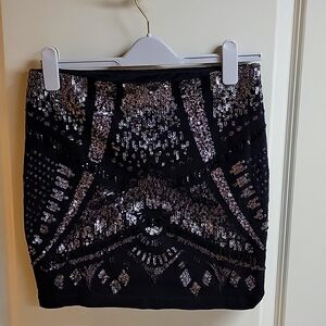 Express Mini Skirt with Sparkle